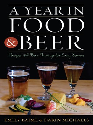 cover image of A Year in Food and Beer
